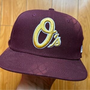 Baltimore Orioles Lids Happy Our Fitted Hat 7 1/4